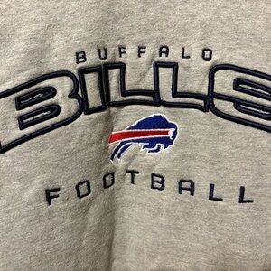 Buffalo Bills Sweatshirt - Reebok - Medium - Gray - NFL